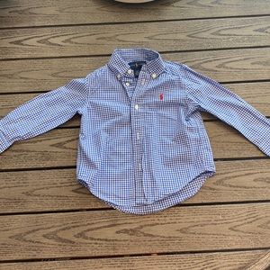 Ralph Lauren 2T Boys Button Down Shirt